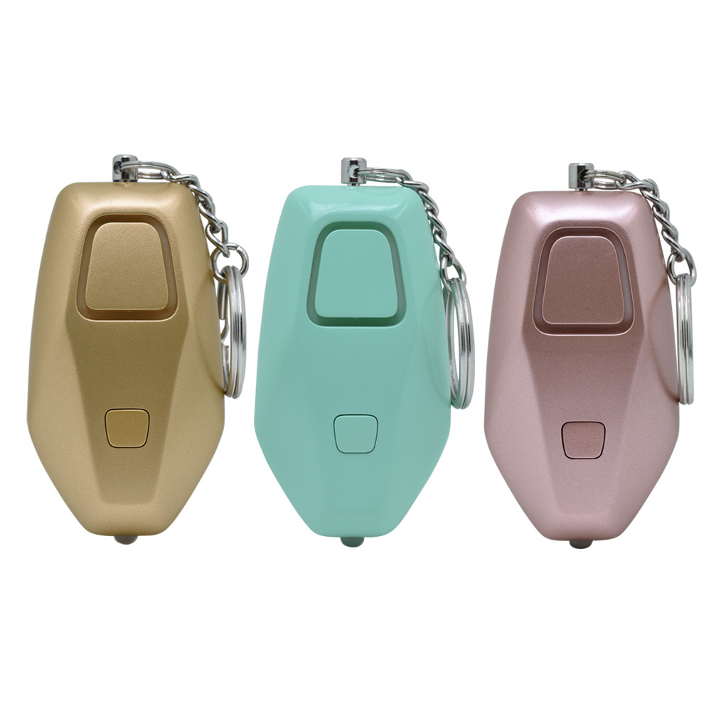Alarma Personal Anti-robo Recargable con Luz LED para Viajes