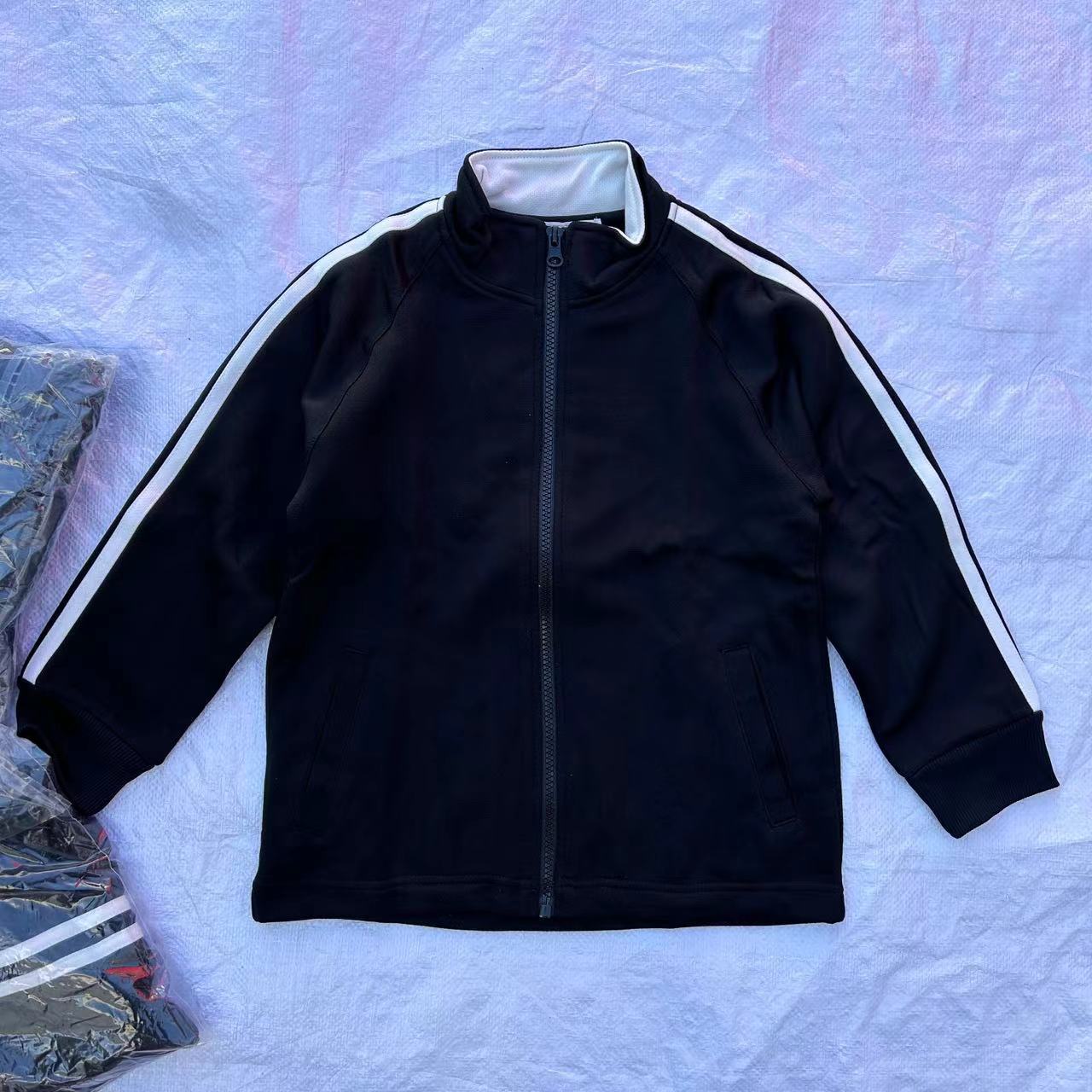 Ropa para niños orden diaria 24 nuevos niños de secado rápido primavera y otoño chaqueta con cremallera de manga larga pantalones largos TOP que no coincide