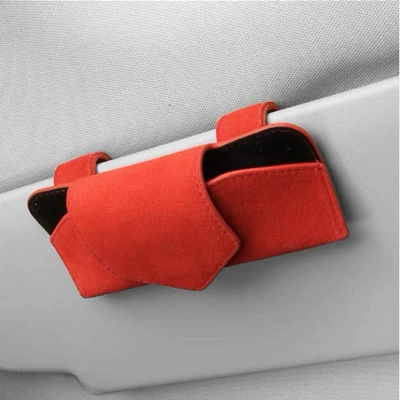 interior supplies sunglass frame car – Car Glasses Clip/Bill Clip - turquoise-red
