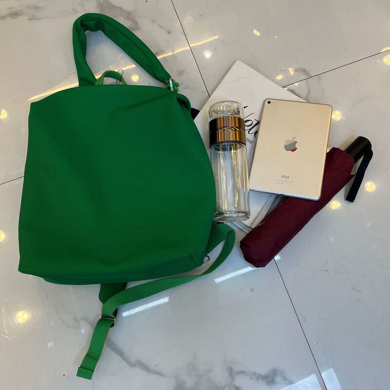 2024 New Canvas Backpack Large Capacity Unisex Cross-Border E-Commerce Amazon Best-Selling Waterproof