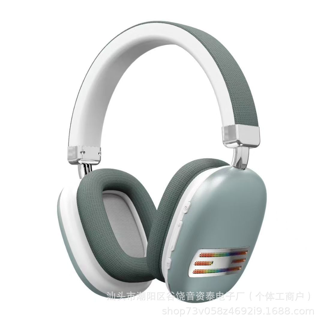 Nuevos auriculares Bluetooth inalámbricos transfronterizos RGBF respirar auriculares de juego de deportes de larga duración Mike image 4