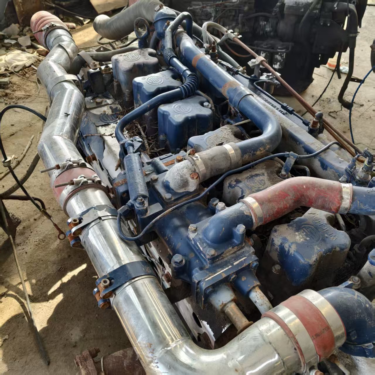 Suitable for Mitsubishi 4m40 Used Diesel Engine Assembly Factory Direct Supply Export