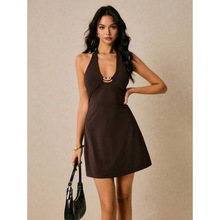 C 71339 Halter Slim Dress �Ҳ���������ȹ�羳����ͨ