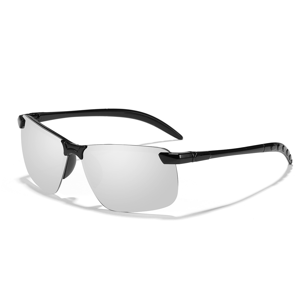 Los nuevos niños al por mayor de moda personalizada medio-Marco al aire libre bicicleta deportes gafas de sol a prueba de UV