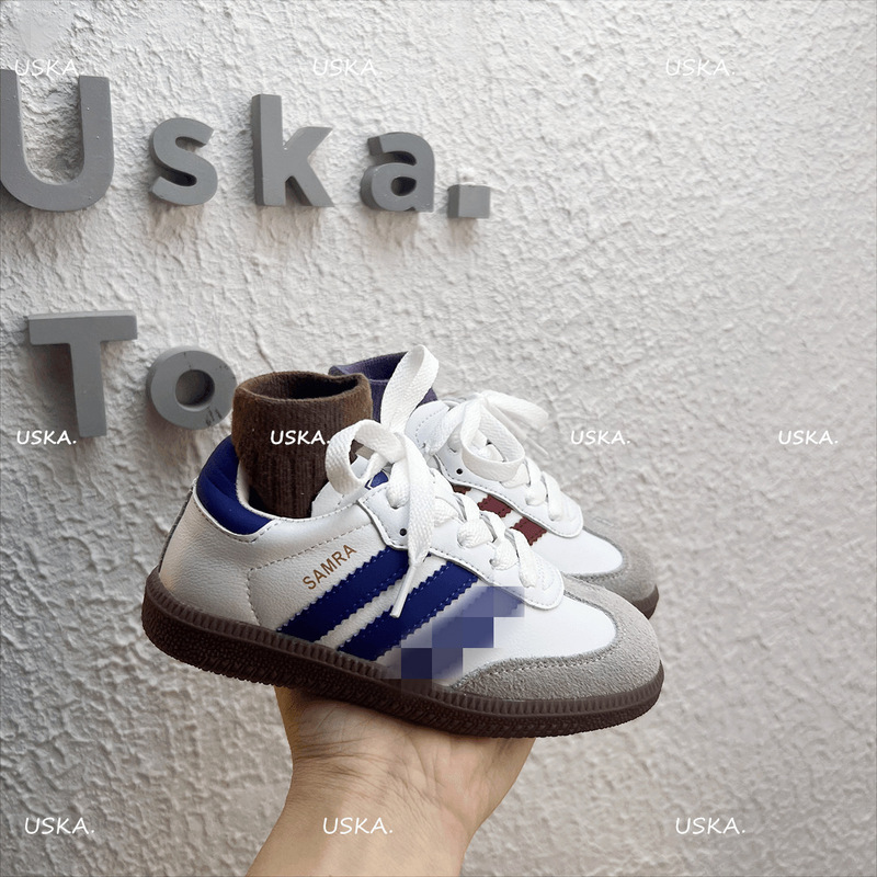 Children's Training Shoes 2026 Spring and Autumn New Style Girls' Casual Sneakers Boys' Sports Shoes Genuine Leather Forrest Gump Baby Shoes