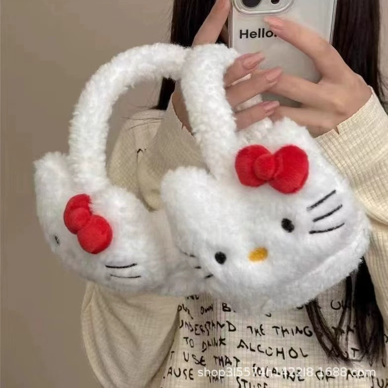 Hallo Kitty, тёплые наушники, защита ушей