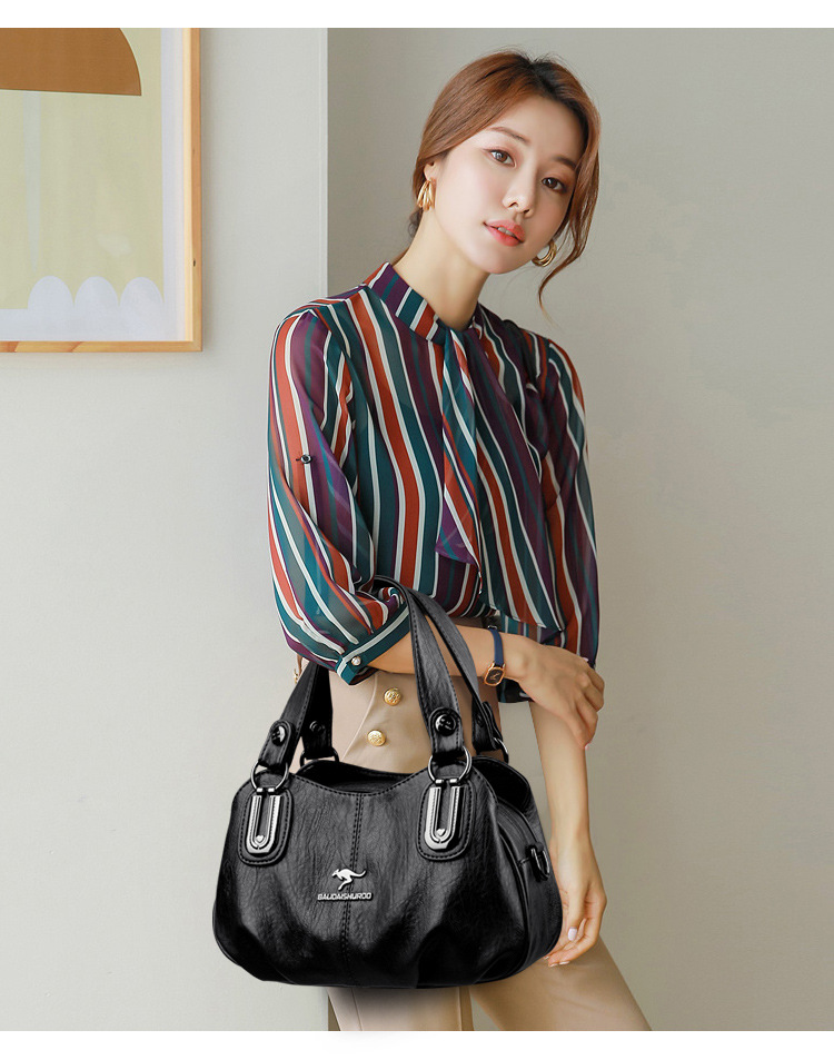Handbag Women 2024 New Women's One Shoulder Crossbody Fashionable Versatile For Middle Aged And Elderly Mothers Handheld_voghion.com