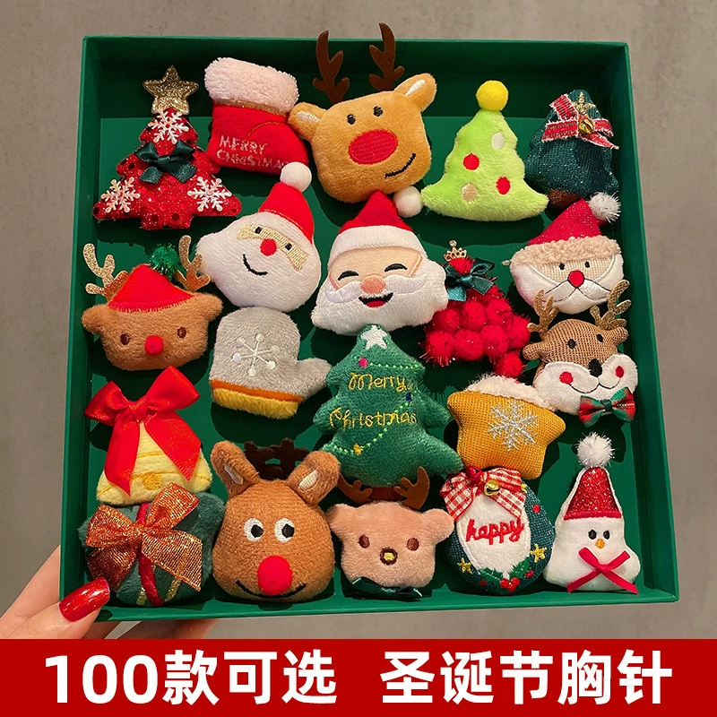 Новая рождественская брошь для женщин, высококачественное изысканное украшение в виде лося, праздничный подарок, аксессуары для значков снеговика