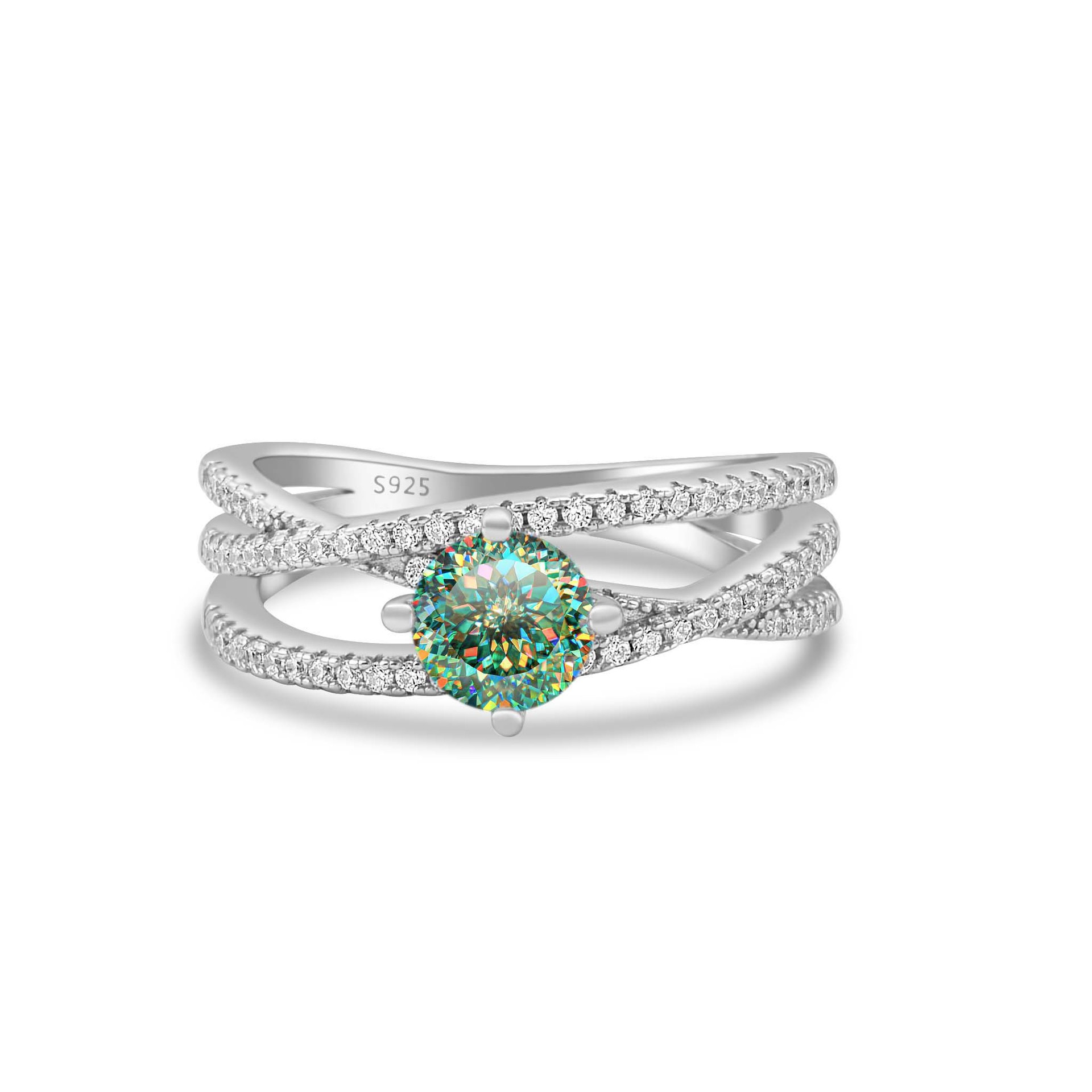 Corte centenario azul y verde