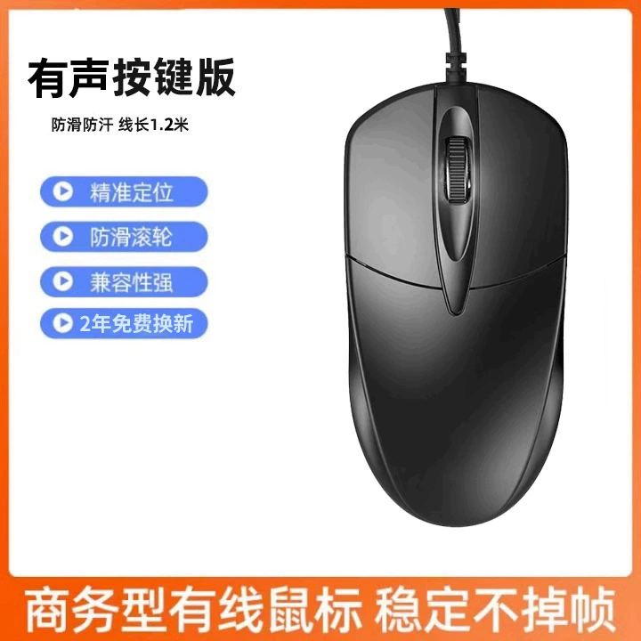 Mute mouse, gaming laptop, business version
