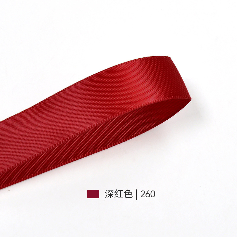Cinta roja de Yao Ming para pasteles de boda, cinta decorativa hecha a mano con flores, cinta de satén para envolver regalos