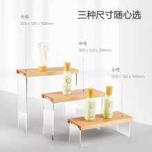 ins新款亚克力手办隔板置物架服装店鞋架展示架包包香水陈列架