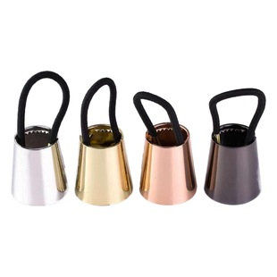 Shopee shrimp skin cross-border e-commerce metal hair Ring Factory Direct jewelry hair rope European and American style fashion horn hair accessories