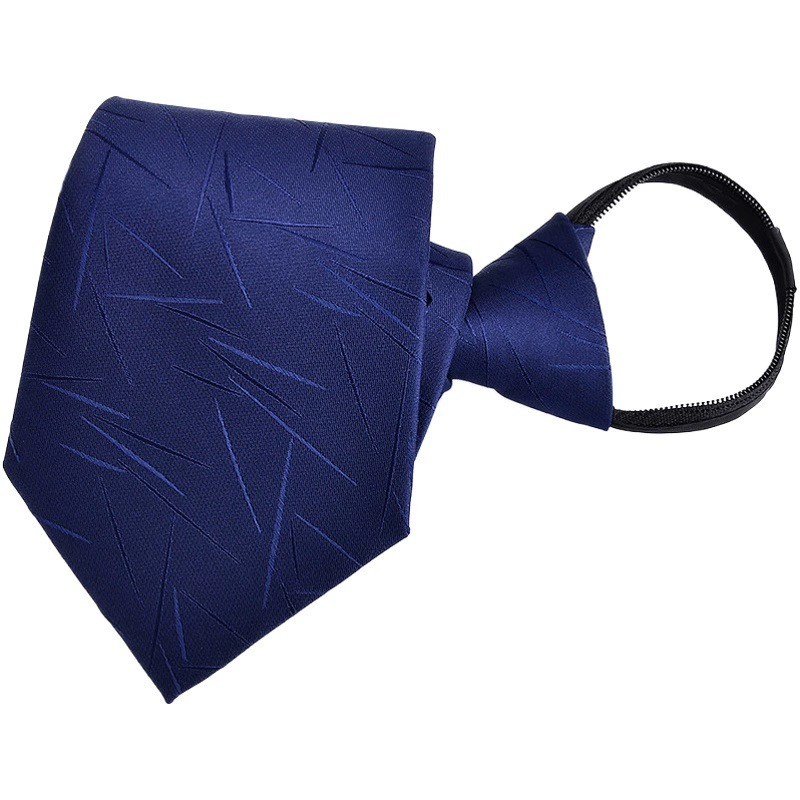Мужской галстук на молнии 8 см Деловое платье для жениха, ленивый, легко тянет, безопасность 4S магазин