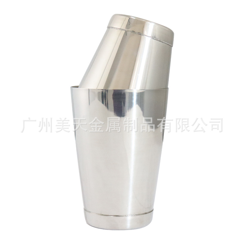 304 Acero inoxidable agitador americano Boston Shaker traje Barón Shaker Comercio exterior transfronterizo