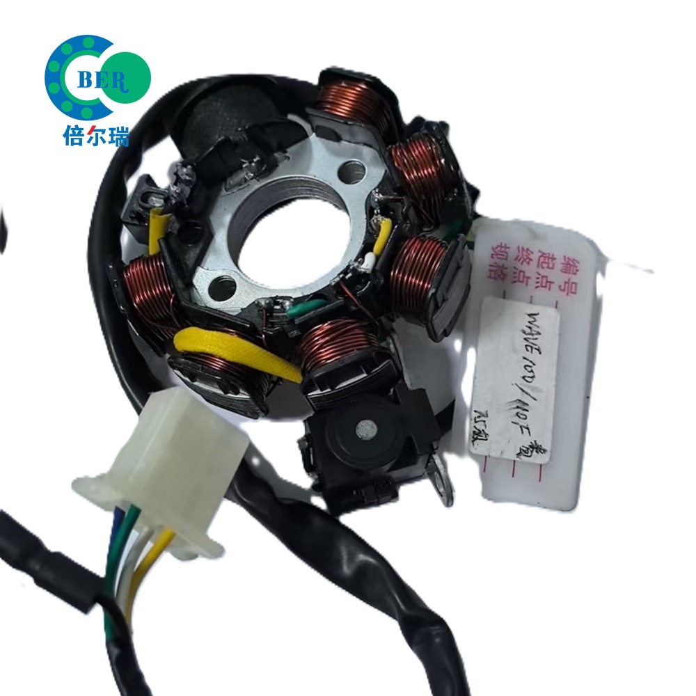 Venta caliente en el sudeste asiático para la bobina del estator del motor magnético de motocicleta Wave100 110F