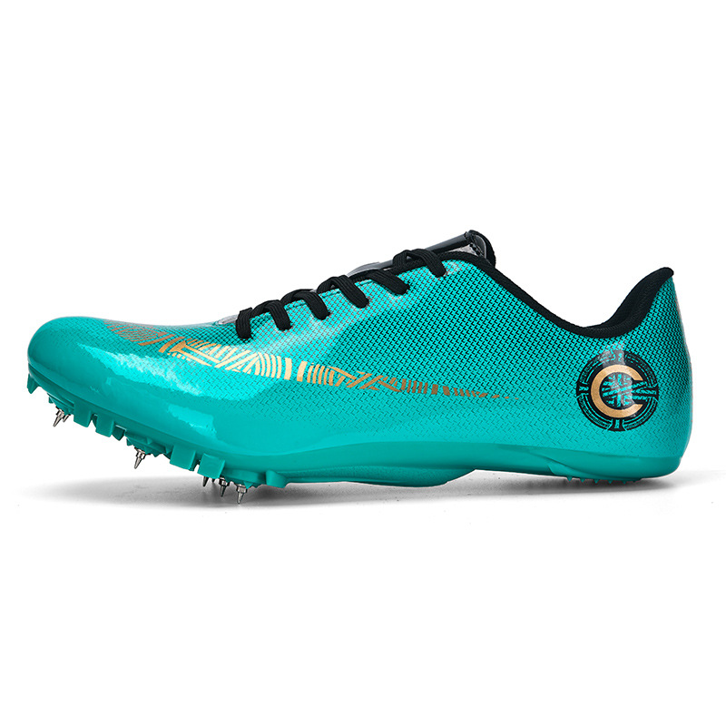 Zapatos de pista zapatos de entrenamiento integral de la pareja zapatos de pico de estudiante resistente al desgaste zapatos de pista de Sprint zapatos de entrenamiento de competencia zapatos de pico