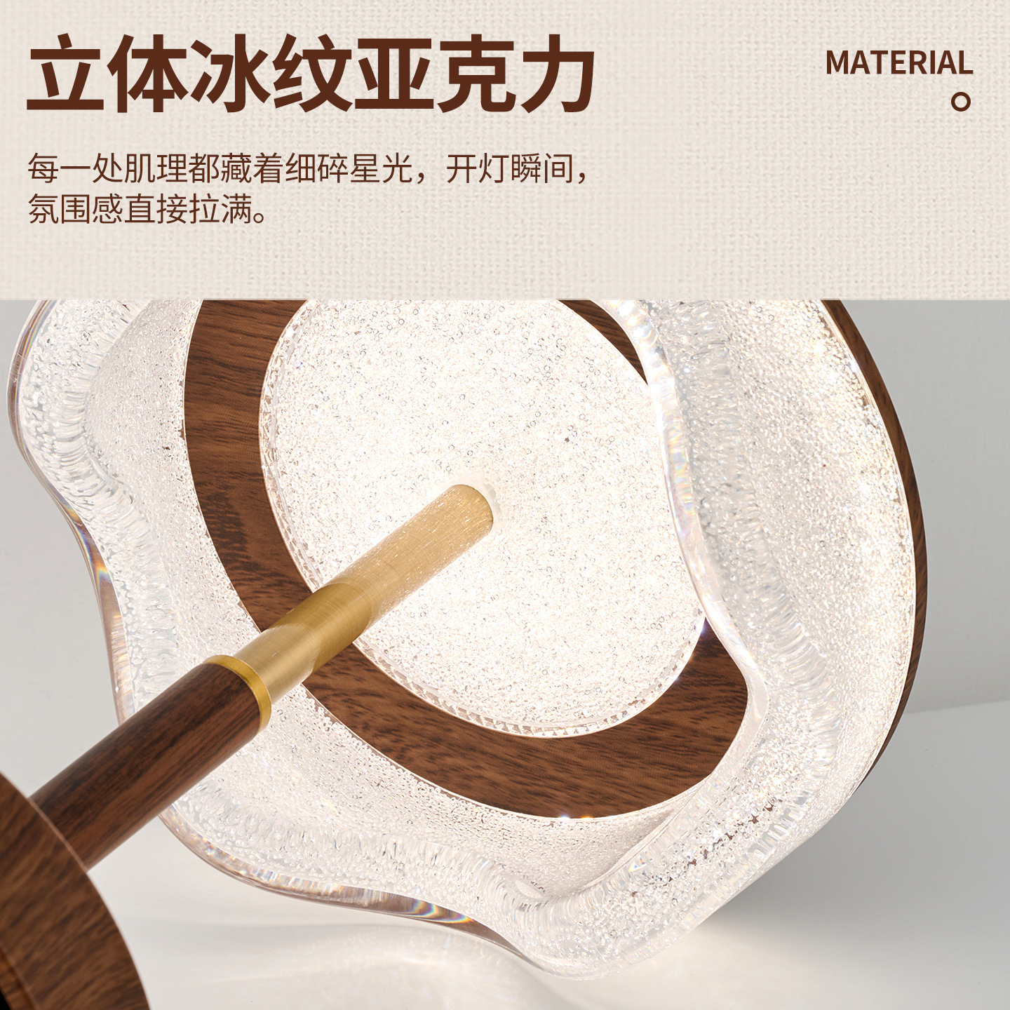 Decorar lámparas de escritorio de madera de nuez medieval adornos de escritorio retrógrados franceses estudio dormitorio cabezal de cama lámpara de lectura L669