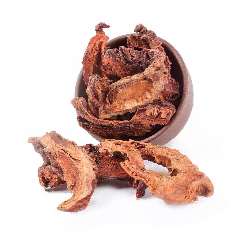 Zou Mugua Slices (Chaenomeles speciosa) — Dried Chinese Quince Fruit for Tea & Soup in use