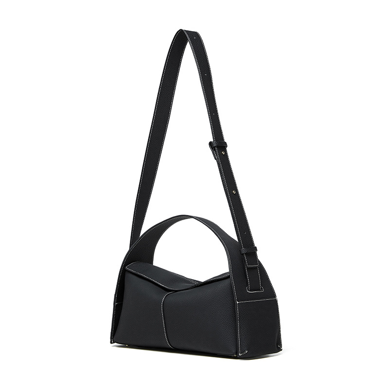 Spring/Summer New Top Grain Cowhide Detachable Handheld Crossbody Shoulder Bag Genuine Leather Women's Bag - Thumbnail 6