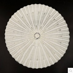 BB4C wholesale 48/50/52 imitation grass mat, rattan woven, rattan steaming tray mat, non-stick steaming tray mat, steamed buns