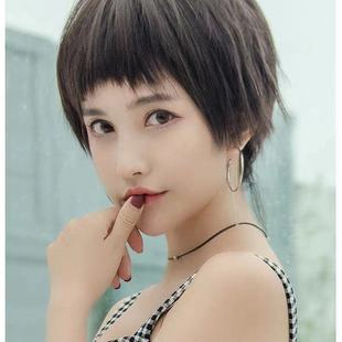 [Big Hair Butterfly with Bangs] Wig Styling Spray Set Wig Factory Two-Dimensional Wig