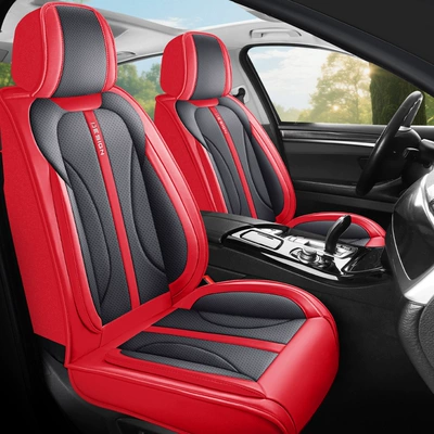 Universal seat cover: Crescent-Shaped All-Season Perforated Leather