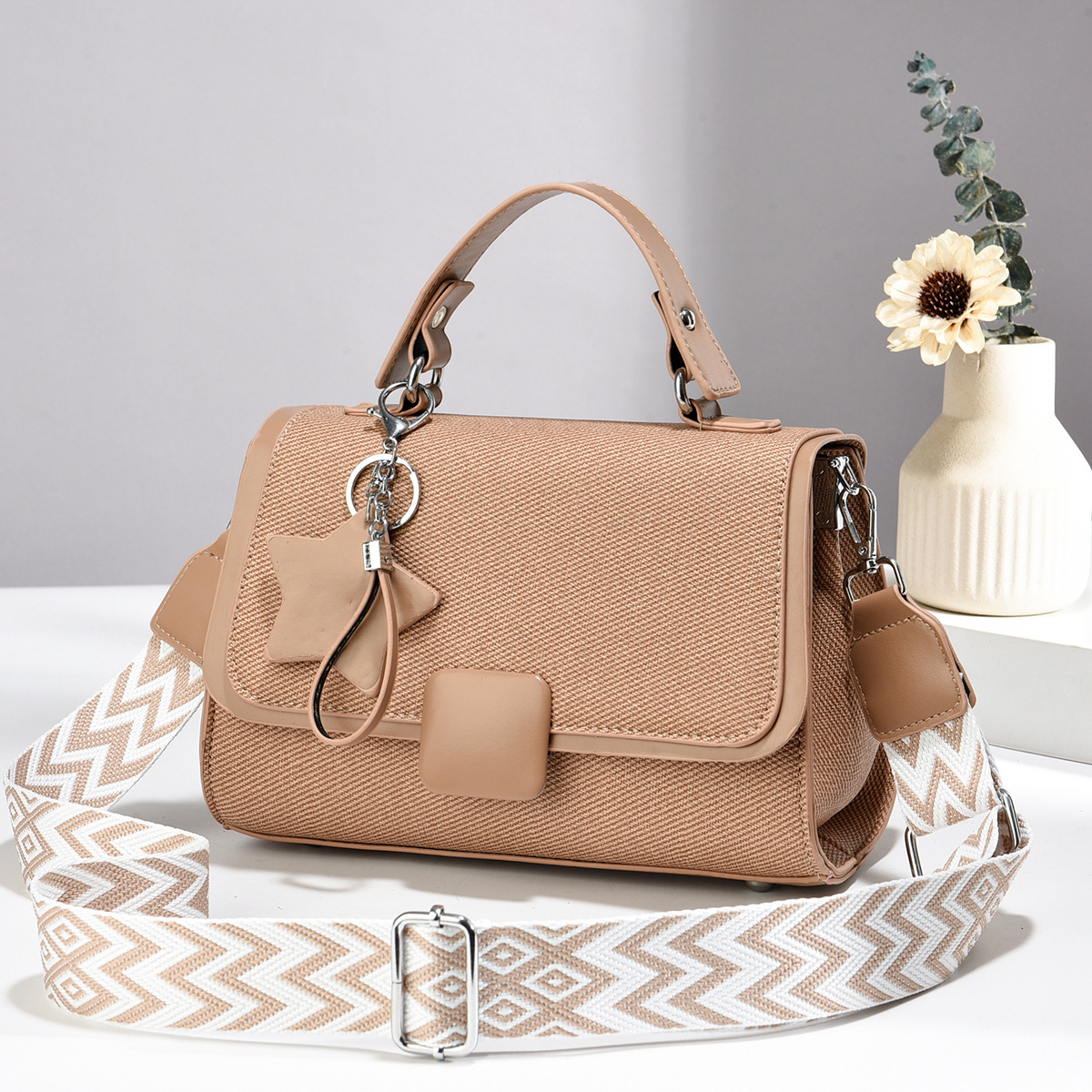 Fábrica de bolsos de mujer 2024 moda de hombro nuevo otoño bolsos de mano bolsos de madre bolsos