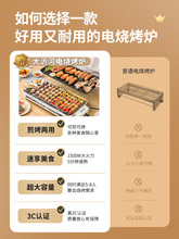 ?電燒烤爐家用無煙燒烤架電烤盤爐子烤肉爐烤串室內電烤爐電烤鍋