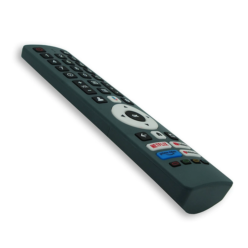 Подходит для пульта Hisense Android TV IR, NETFLIX YouTube Google, Bluetooth, голосовое управление, 39 клавиш