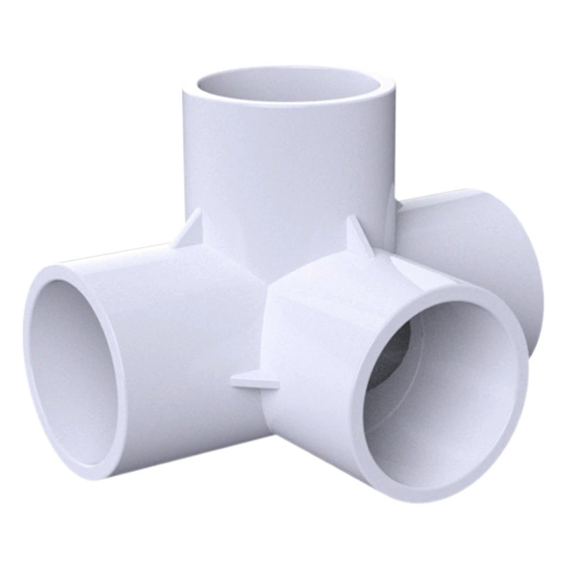 ПВХ трехмерные Четырехсторонние пластиковые Четырехсторонние аксессуары 4-сторонние DIY вешалка для обуви прямоугольная стойка водопроводная труба соединитель аксессуары