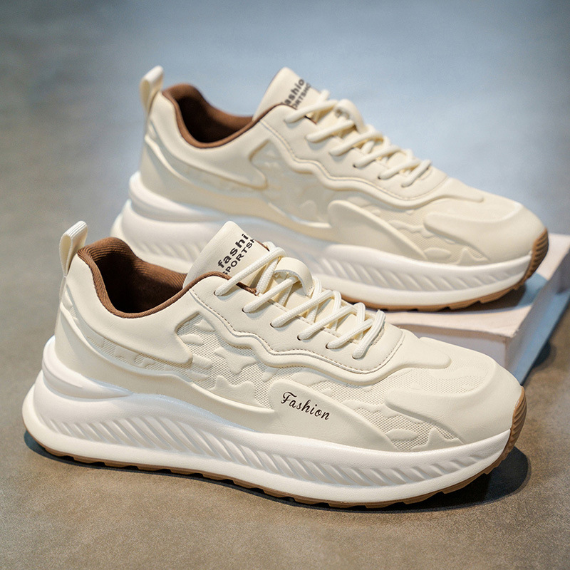 Zapatos de hombre invierno 2026 nuevos zapatos deportivos casuales de alta altura, zapatos de corrida de moda de hombre transpirables de hombre