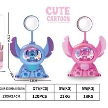 爆款学习护眼台灯LED护眼卡通桌面充电公仔摆件儿童小夜灯