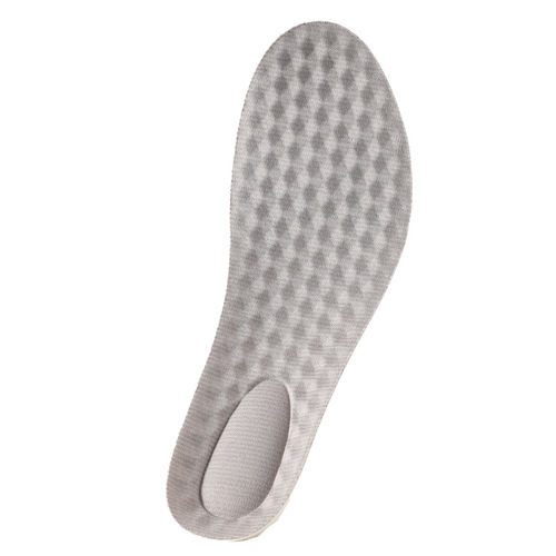 Sports feel like stepping on shoes, PU full pad anti-bacterial deodorant, sweat-absorbent, breathable, high elasticity, shock absorption military training and leisure insole wholesale