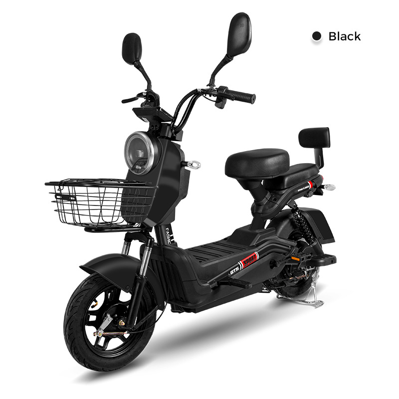 Vehículo eléctrico de dos ruedas, vehículo de batería para adultos, bicicleta eléctrica conveniente, larga duración, alta tasa de desplazamiento al por mayor
