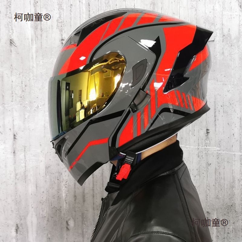 Orz Electric Vehicle Helmet Dual Lens Winter Half Helmet