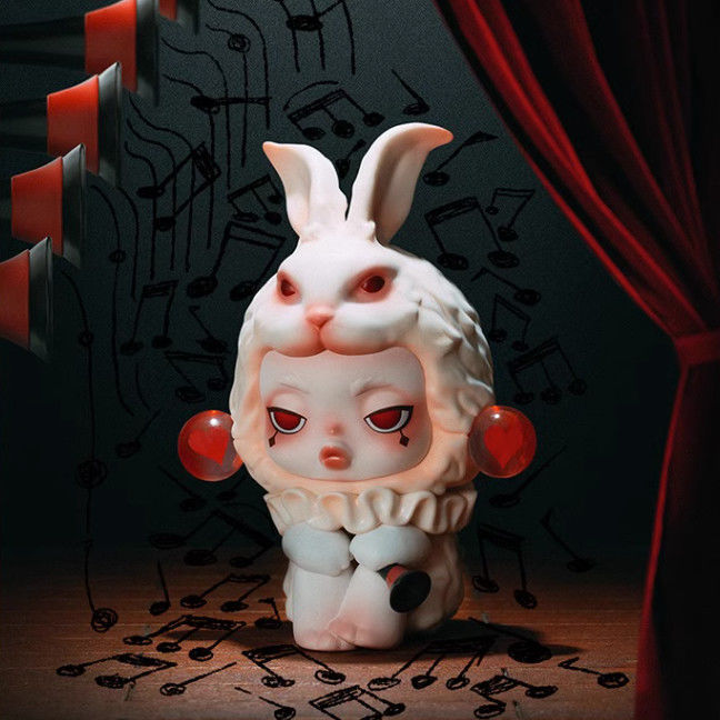 La serie de cajas ciegas de la serie Wonderland de los días laborables manejan a mano el soñador de temperatura skullpanda Trend Motherland Edition