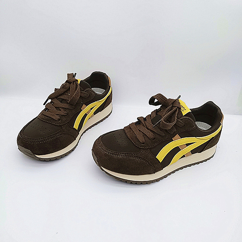 36-40 Tales de cuero de otoño ventilador amortiguador zapatos de corrida de hombre zapatos deportivos cómodos zapatos de trotar