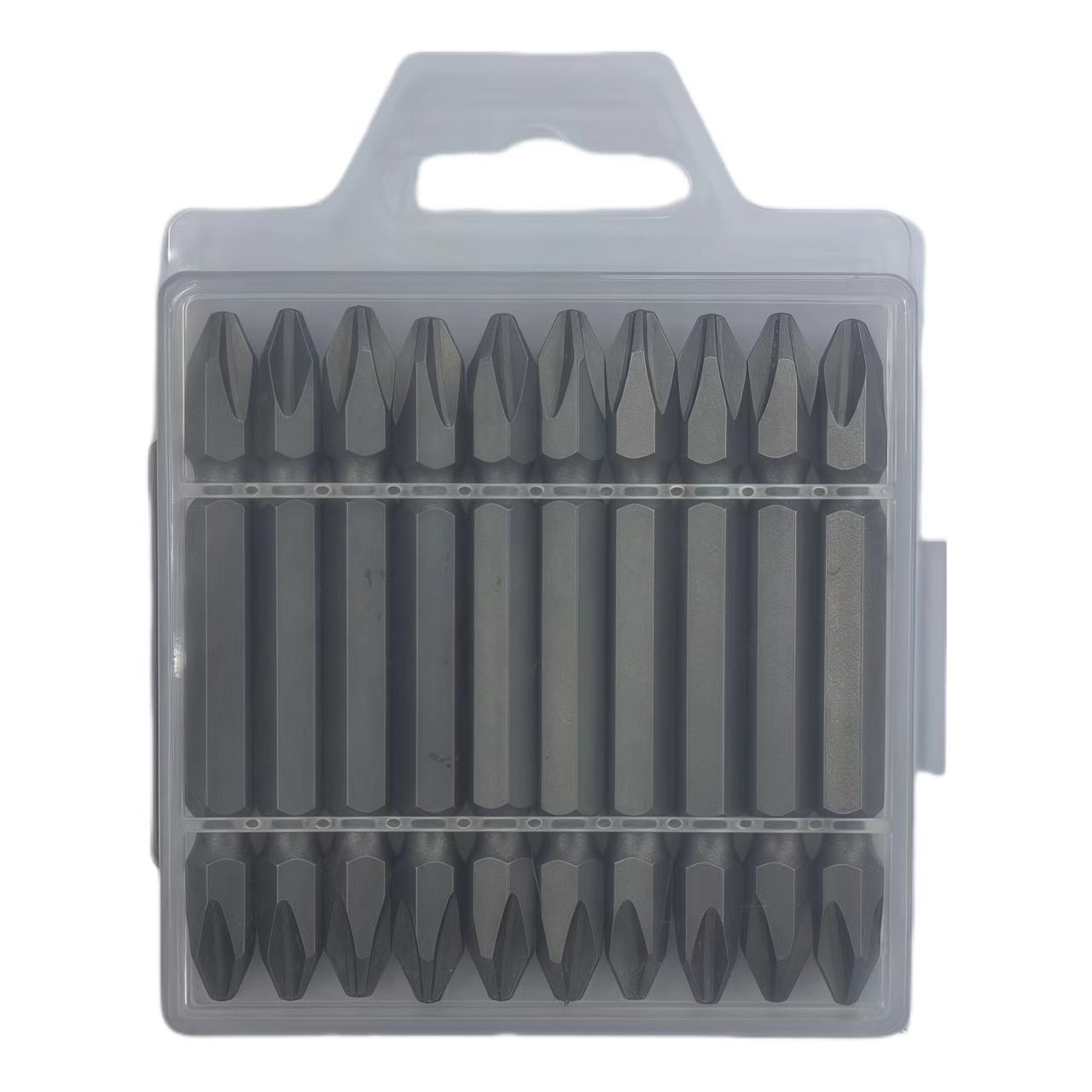 10 piezas de 65MM cruz multifuncional PH2SL6 cruz una palabra cabeza de lote de chorro de arena CRV cabeza de lote magnético fuerte resistente al desgaste
