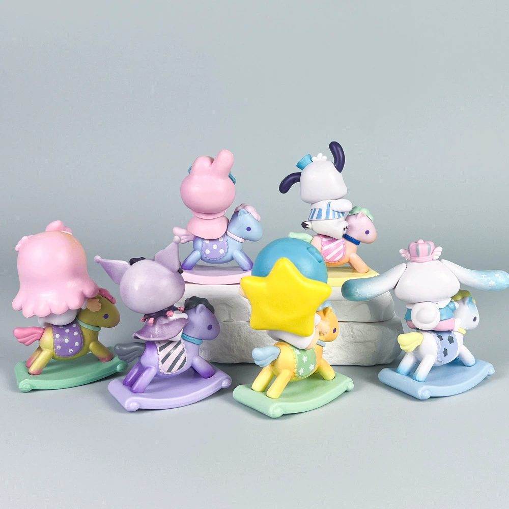 Cuolomi Blind Box Sanrio Dream Trojan Meliti Подарок на день рождения Милая девушка Сердце Модель Slap Play