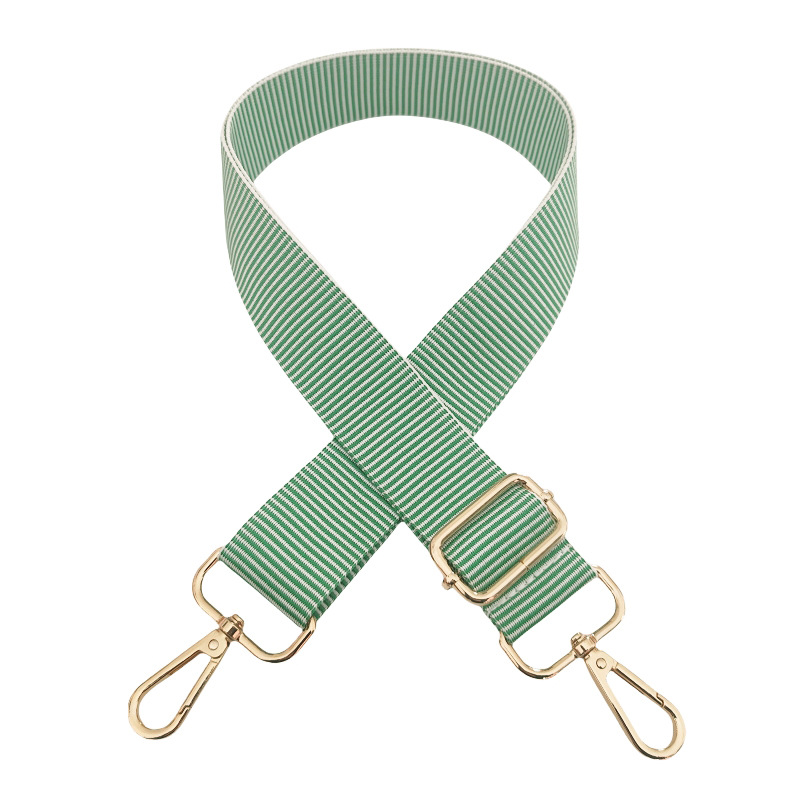 Polyester Cotton Stripe Bag Strap display picture 4