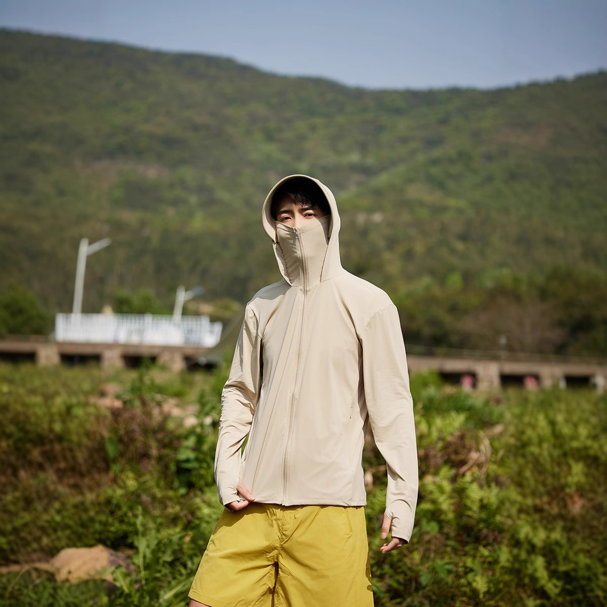 Ice Silk Sunscreen Clothing Men's Outdoor Riding Sunscreen Fishing Clothing Women's Summer Ultraviolet Protection Thin Breathable Jacket Customized