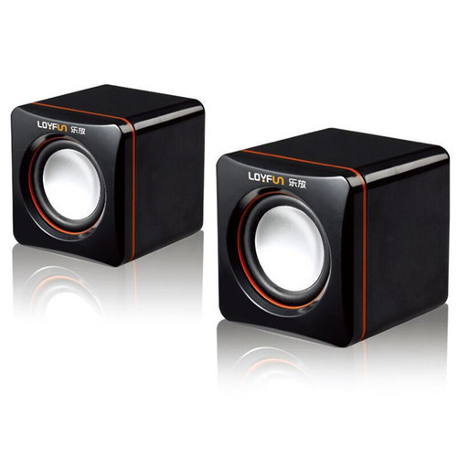 Subwoofer Stereo Laptop Desktop Small Size Big Volume Wired Speakers Wholesale Computer Speaker Set