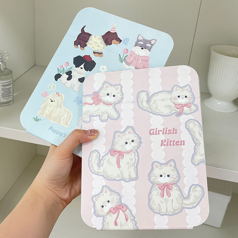 Spot nuevo espejo de maquillaje de escritorio portátil y simple espejo de tocador plegable portátil para mujer espejo de dormitorio para estudiantes en casa