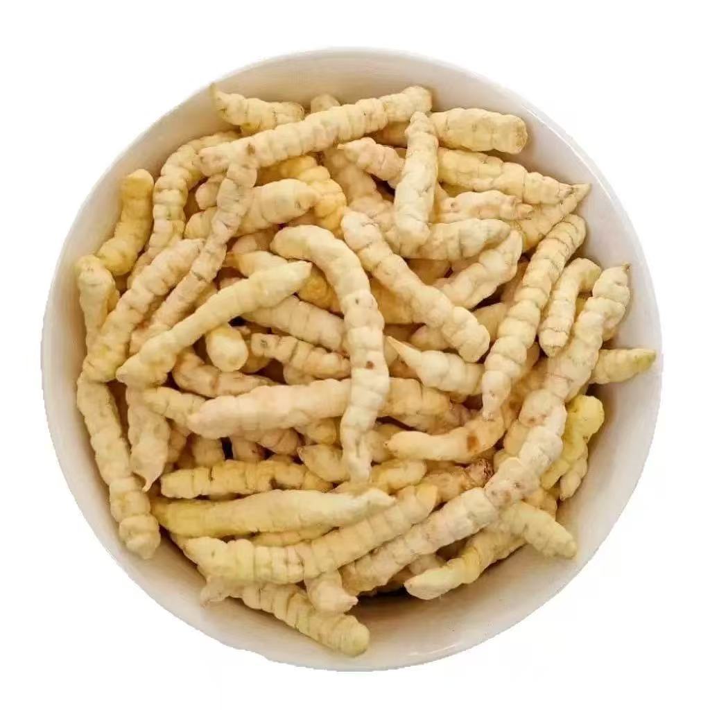 Cao Shi Can (Stachys affinis) — Dried Bai Chong Cao Rhizome, 500g Food Herb in use
