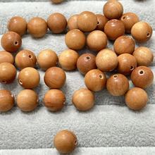 老山檀香圆珠老型珠散珠子DIY文玩佛珠饰品配饰手机链手链吊坠包
