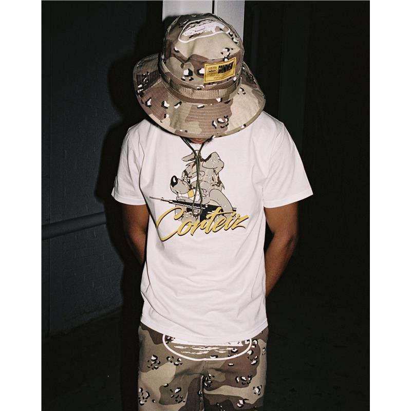 Corteiz Summer Short-Sleeved T-Shirt Breathable Casual European and American Ukdripdrill Hip-Hop Street