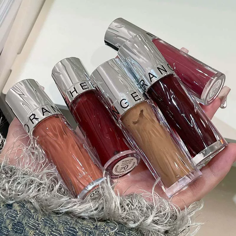 Transparent Lip Gloss (HERORANGE) — Moisturizing Mirror-Effect, High-Gloss Tint