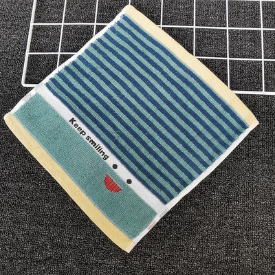 纯棉小方巾深色幼儿园擦手小毛巾儿童洗脸可爱卡通擦手巾礼品赠品|ms