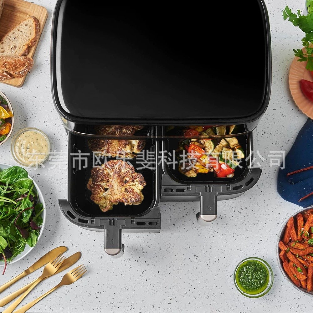 Новая силиконовая форма для аэрогриля, подходит для Russell Hobbs 4.5L, прямоугольный силиконовый противень-коврик